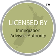 Licensed by Immigration Advisers Authority